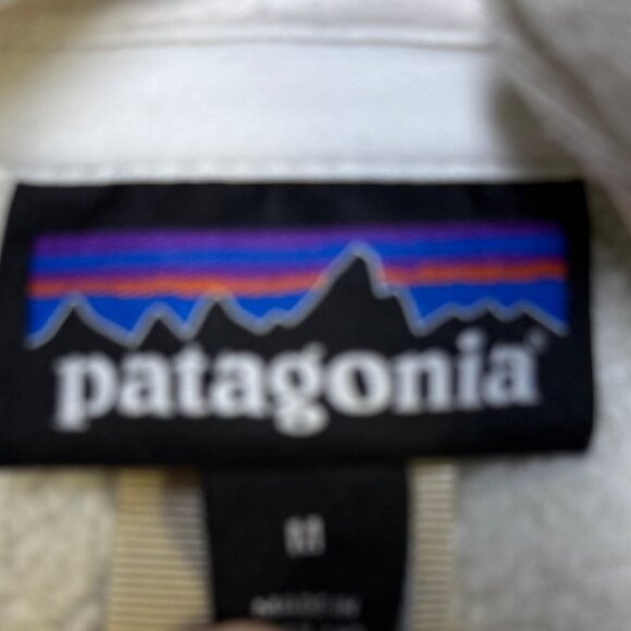 Patagonia Better Sweater 1/4-Zip Women’s Medium Birch White (Cream) EUC - Picture 5 of 10